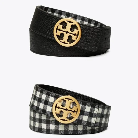 Tory Burch gingham belt Beige Double-sided belt Tory Burch - Vitkac Palau main image 4